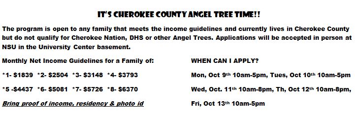 Click to view NSU Angel Tree Information